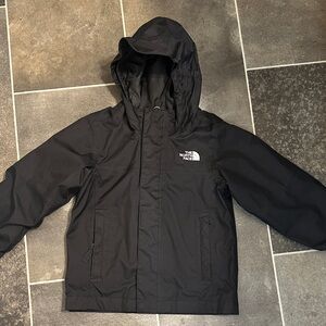 The North Face Kids Black Raincoat